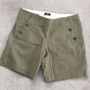 NWT J Crew Factory | Olive Shorts